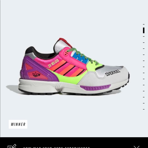 Adidas Overkill ZX 8500 size 10 - Picture 9 of 10